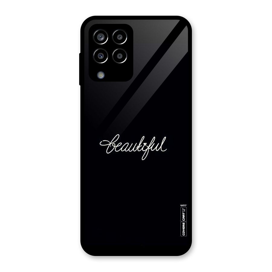 Classic Beautiful Glass Back Case for Galaxy M33