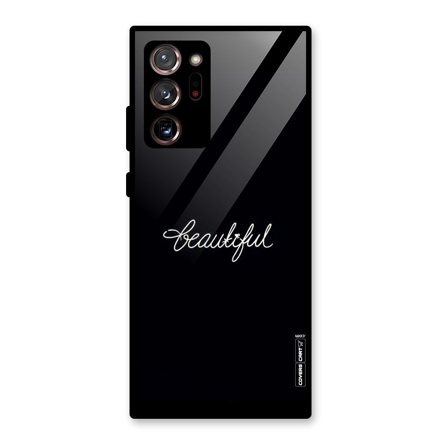Classic Beautiful Glass Back Case for Galaxy Note 20 Ultra 5G