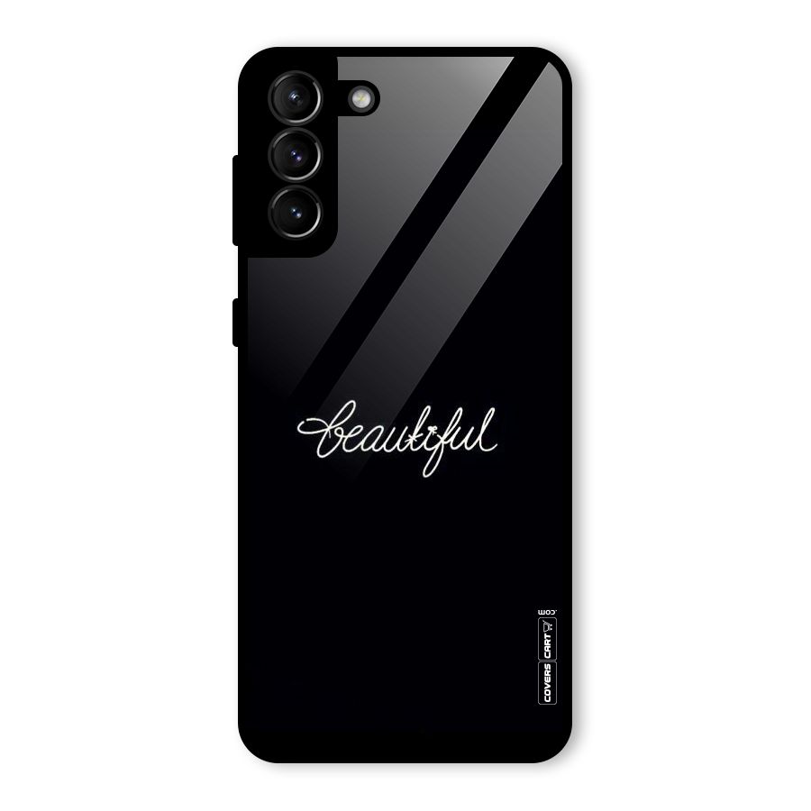 Classic Beautiful Glass Back Case for Galaxy S21 Plus