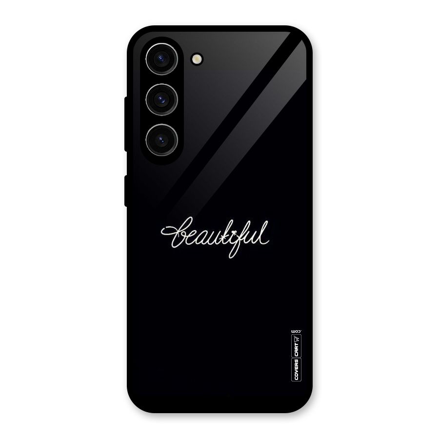 Classic Beautiful Glass Back Case for Galaxy S23