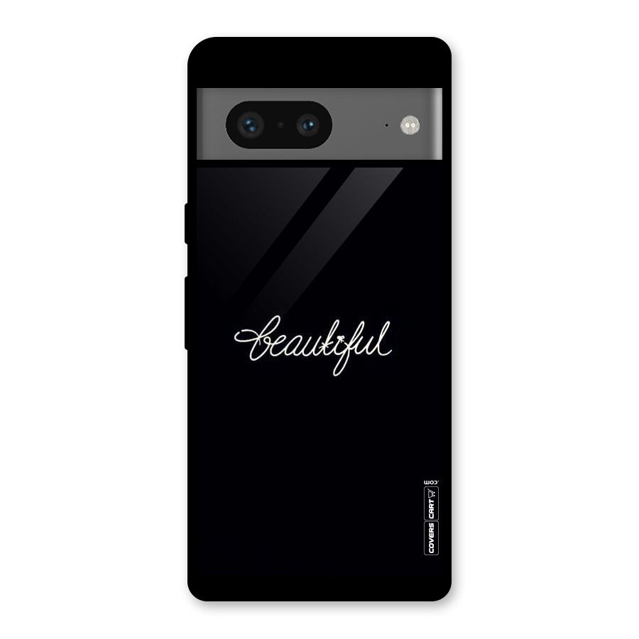 Classic Beautiful Glass Back Case for Google Pixel 7