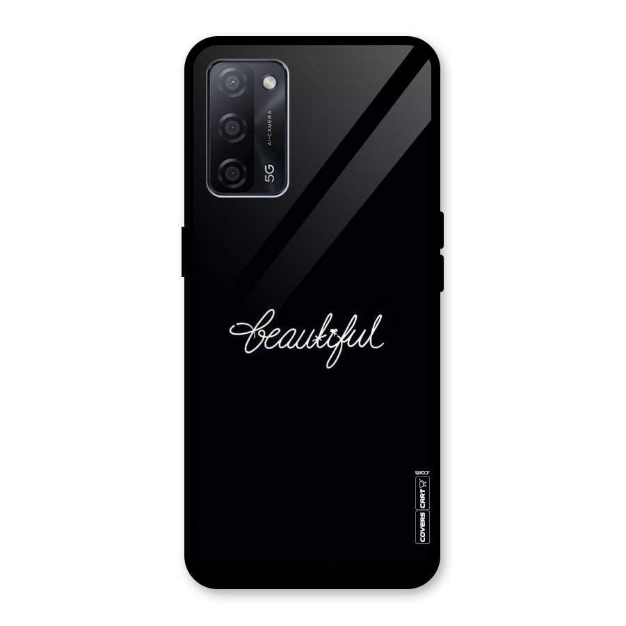 Classic Beautiful Glass Back Case for Oppo A53s 5G