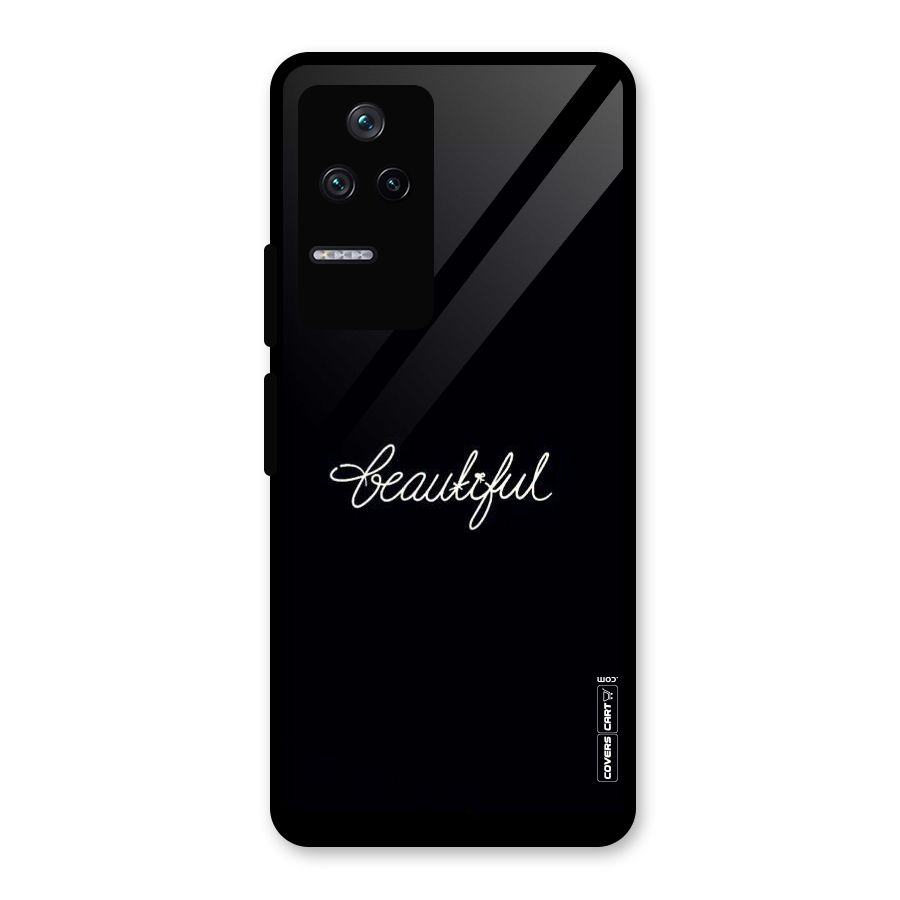 Classic Beautiful Glass Back Case for Poco F4 5G