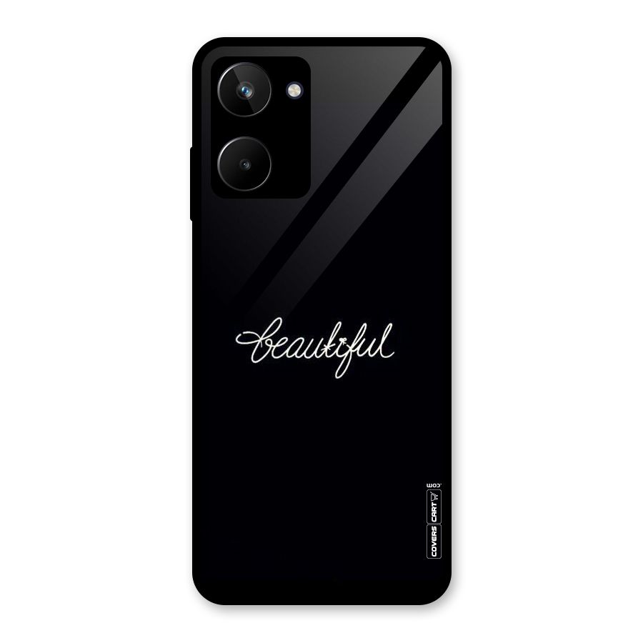 Classic Beautiful Glass Back Case for Realme 10