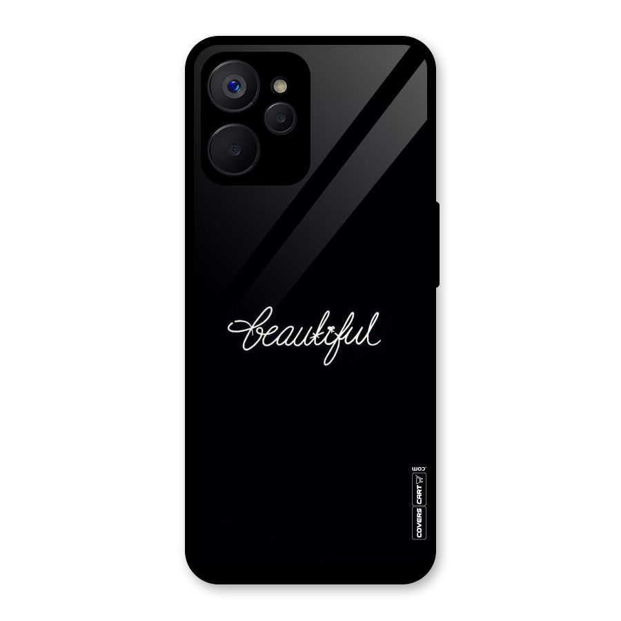 Classic Beautiful Glass Back Case for Realme 9i 5G