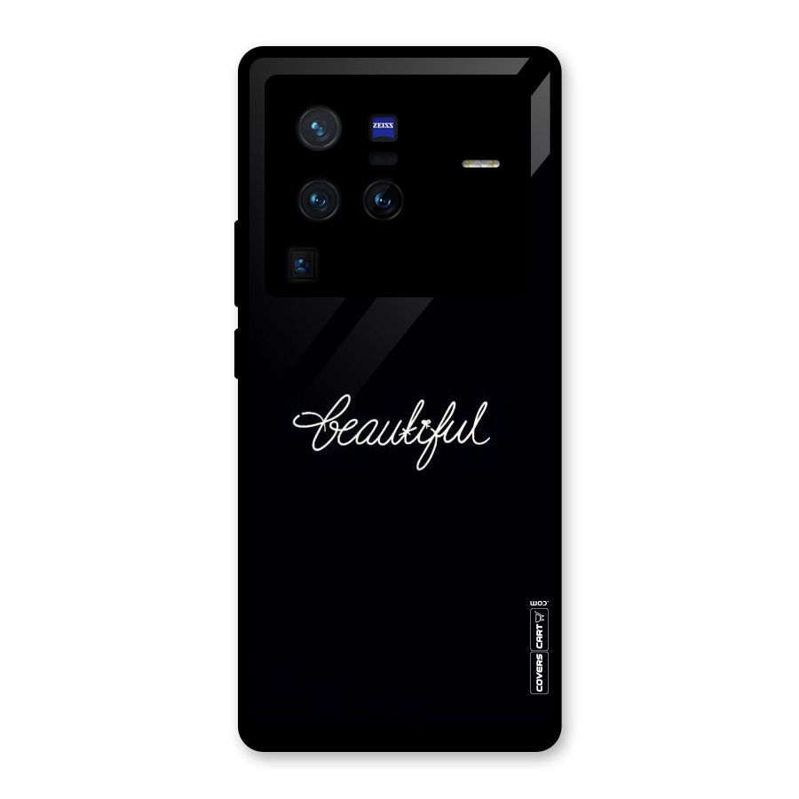 Classic Beautiful Glass Back Case for Vivo X80 Pro