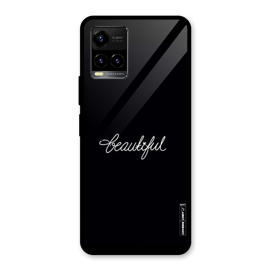 Classic Beautiful Glass Back Case for Vivo Y21A