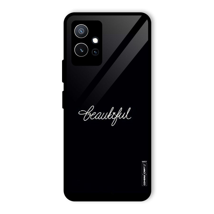 Classic Beautiful Glass Back Case for Vivo Y75 5G