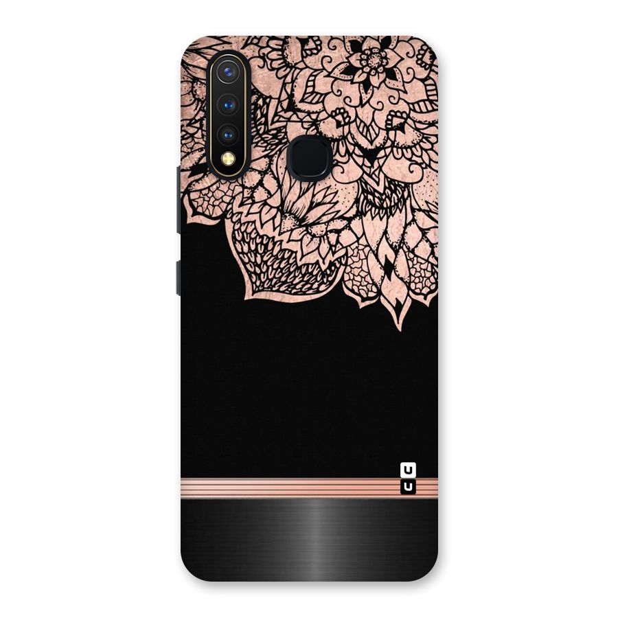 Classic Black Sleak Design Back Case for Vivo Y19