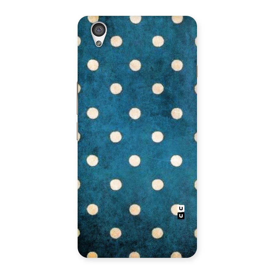 Classic Blue Polka Back Case for OnePlus X