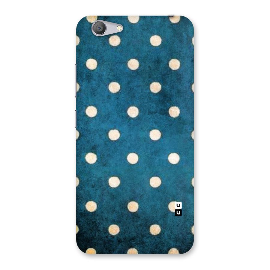 Classic Blue Polka Back Case for Vivo Y53