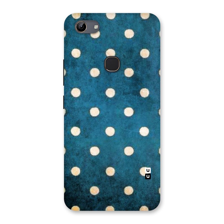 Classic Blue Polka Back Case for Vivo Y81