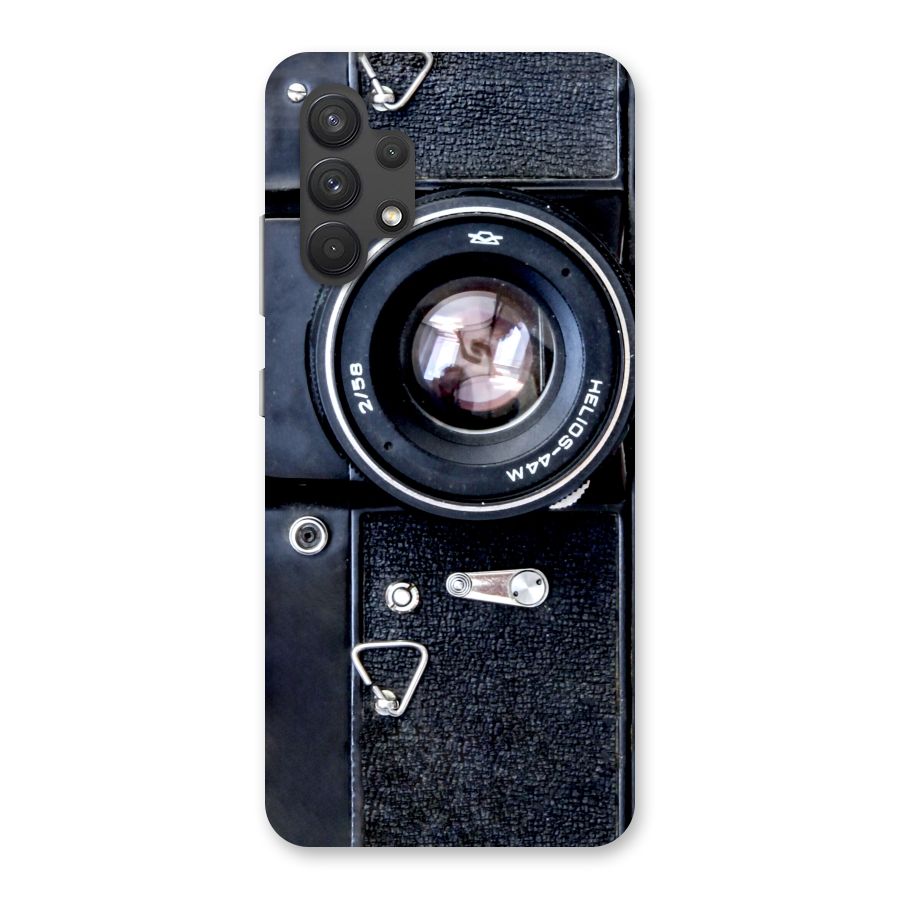 Classic Camera Back Case for Galaxy A32