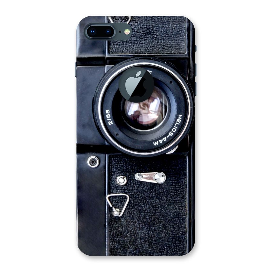 Classic Camera Back Case for iPhone 7 Plus Logo Cut
