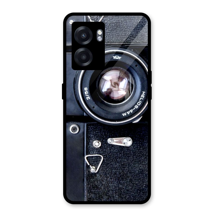 Classic Camera Glass Back Case for Oppo K10 (5G)