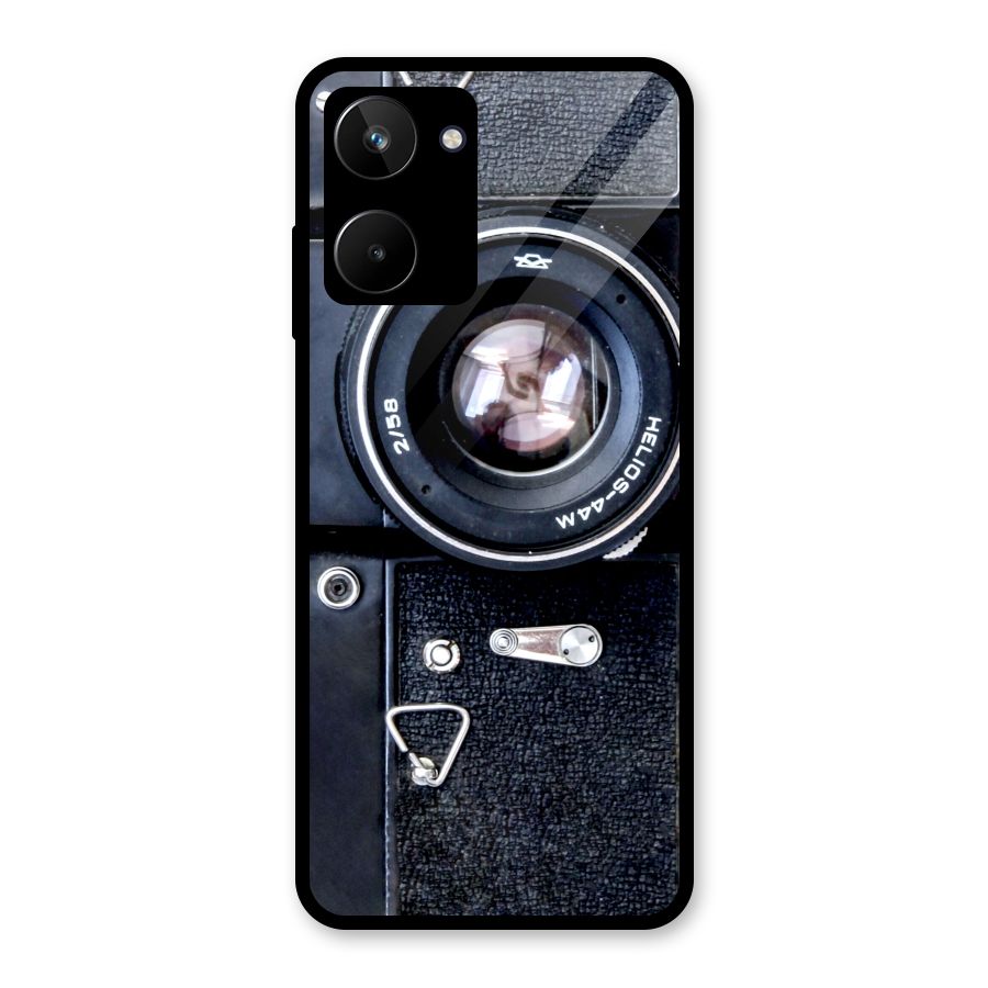 Classic Camera Glass Back Case for Realme 10