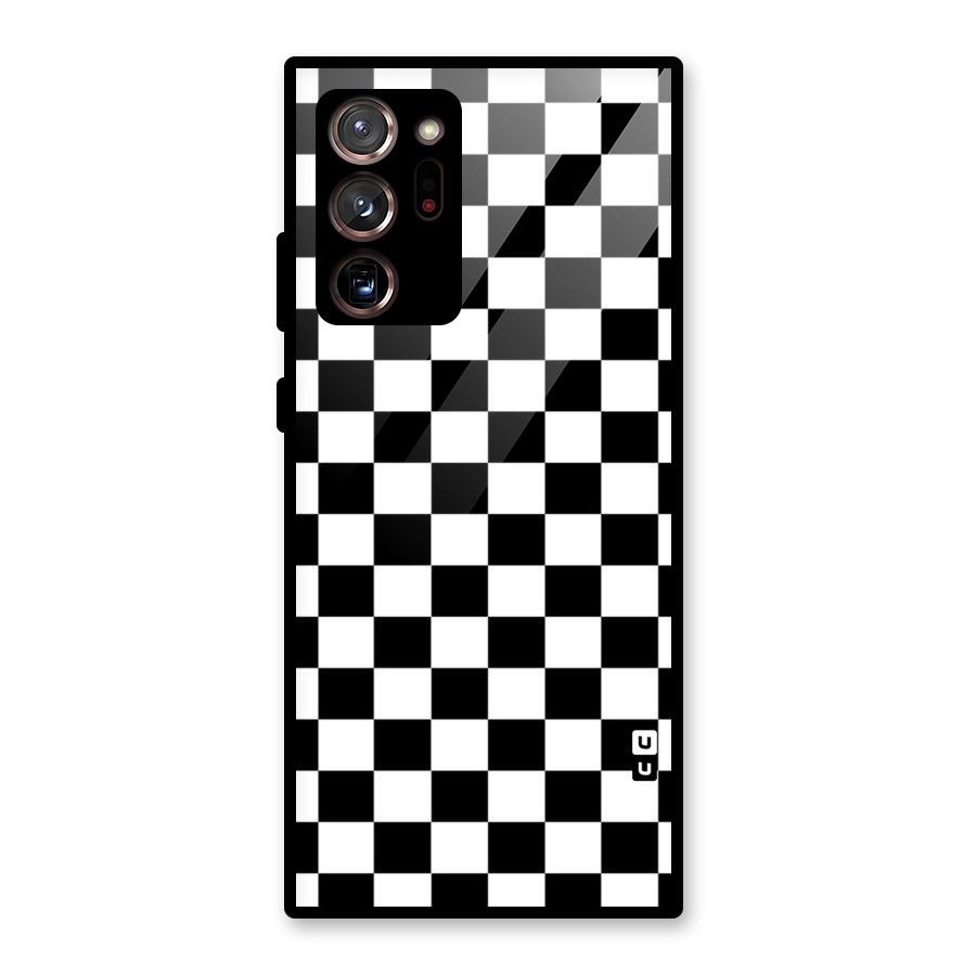 Classic Check Glass Back Case for Galaxy Note 20 Ultra 5G