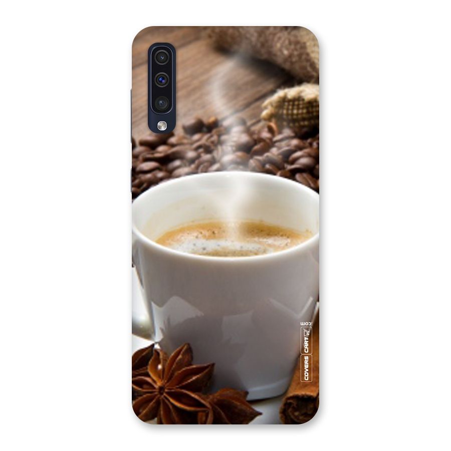 Classic Coffee Beans Back Case for Galaxy A50