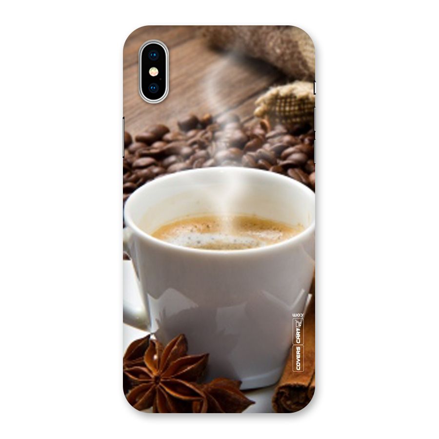 Classic Coffee Beans Back Case for iPhone XS