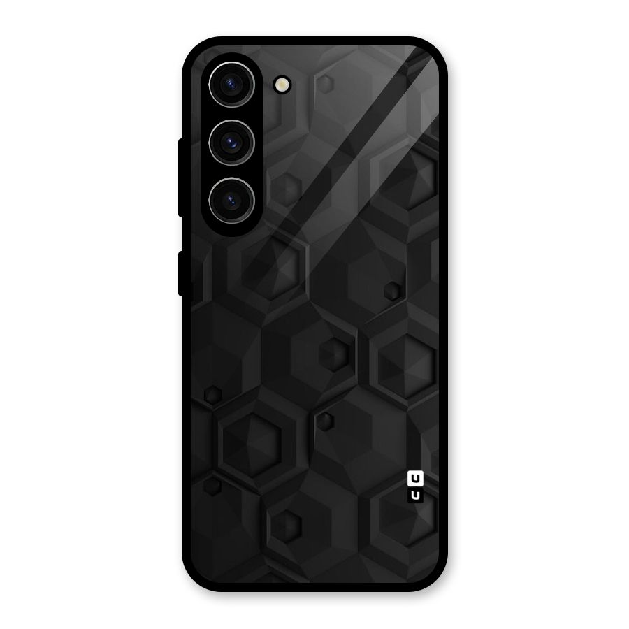 Classic Hexa Glass Back Case for Galaxy S23