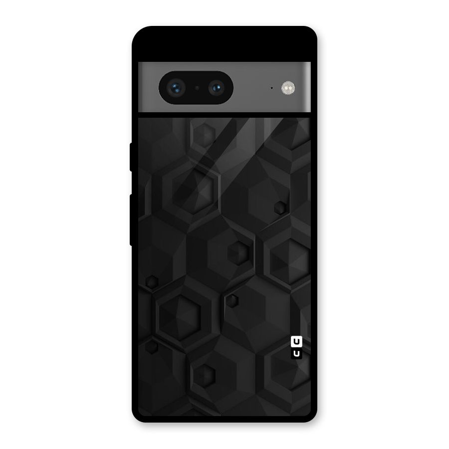 Classic Hexa Glass Back Case for Google Pixel 7