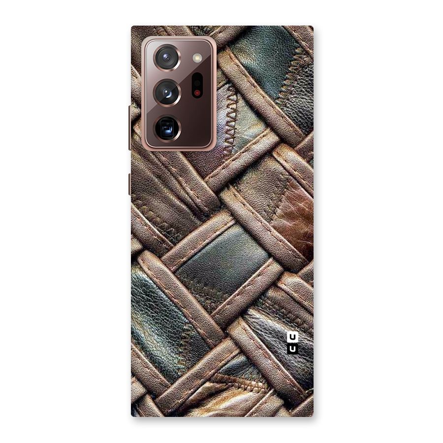 Classic Leather Belt Design Back Case for Galaxy Note 20 Ultra