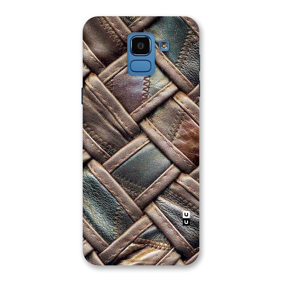 Classic Leather Belt Design Back Case for Galaxy On6