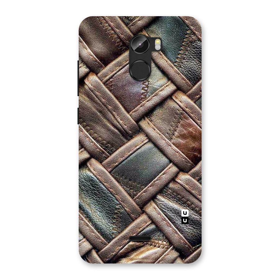 Classic Leather Belt Design Back Case for Gionee X1