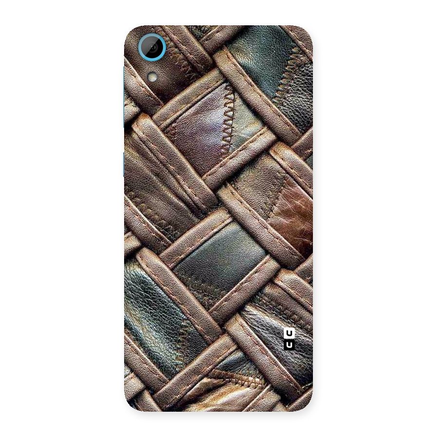 Classic Leather Belt Design Back Case for HTC Desire 826