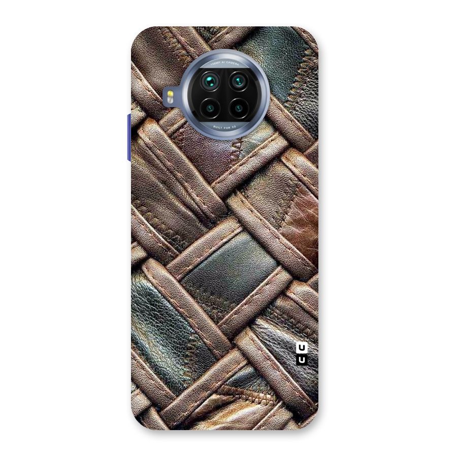 Classic Leather Belt Design Back Case for Mi 10i