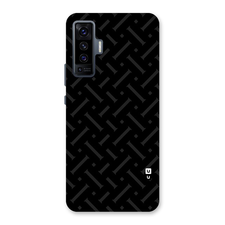 Classic Pipes Pattern Back Case for Vivo X50
