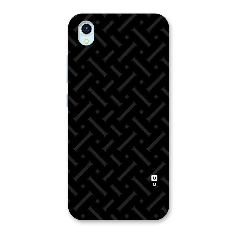 Classic Pipes Pattern Back Case for Vivo Y1s