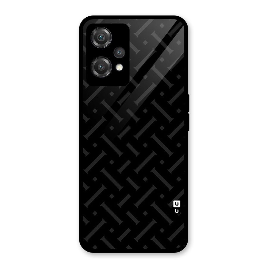 Classic Pipes Pattern Glass Back Case for OnePlus Nord CE 2 Lite 5G
