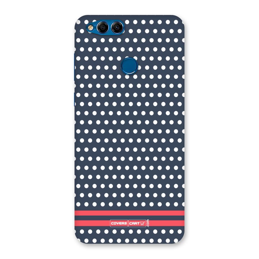 Classic Polka Dots Back Case for Honor 7X