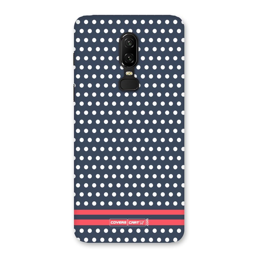 Classic Polka Dots Back Case for OnePlus 6