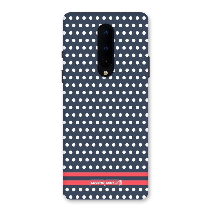 Classic Polka Dots Back Case for OnePlus 8