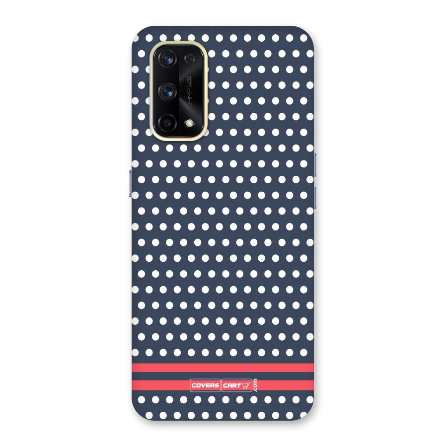 Classic Polka Dots Glass Back Case for Realme X7 Pro