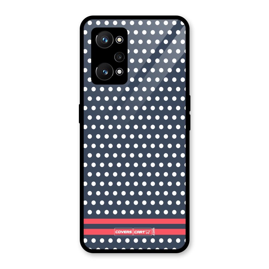 Classic Polka Dots Glass Back Case for Realme GT Neo 3T