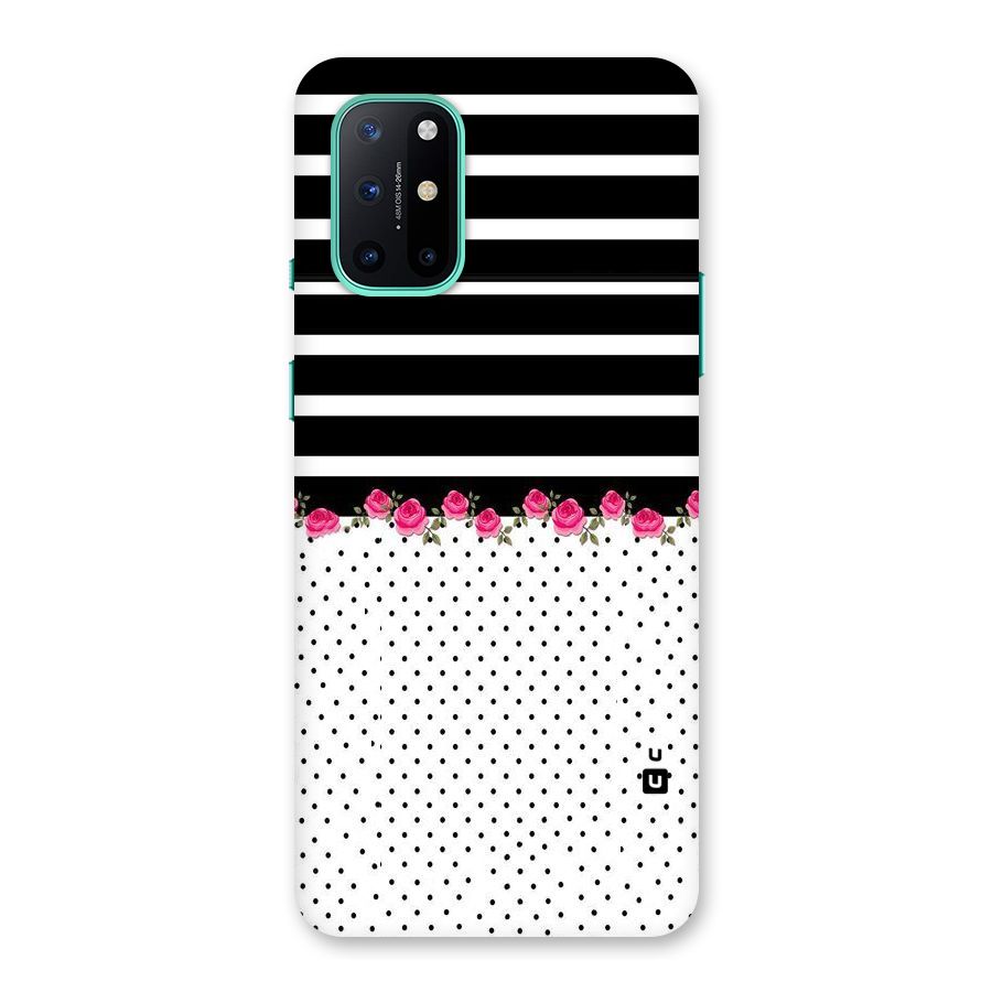 Classic Polka Stripes Back Case for OnePlus 8T