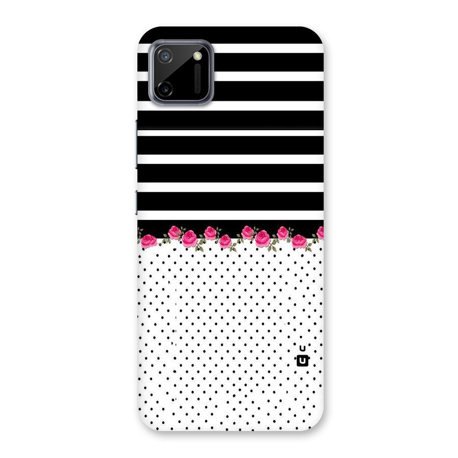 Classic Polka Stripes Back Case for Realme C11