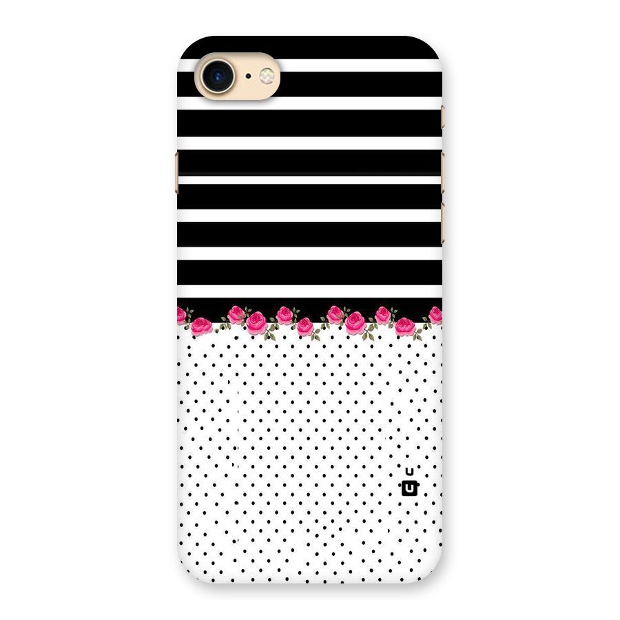 Classic Polka Stripes Back Case for iPhone 7