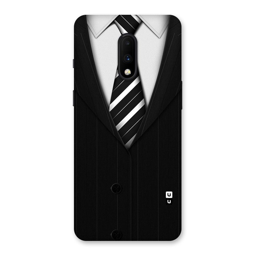 Classic Ready Suit Back Case for OnePlus 7