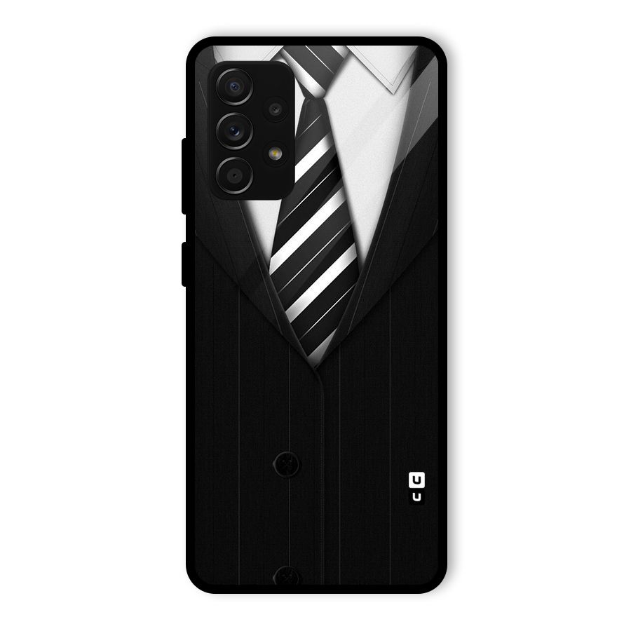 Classic Ready Suit Glass Back Case for Galaxy A53 5G
