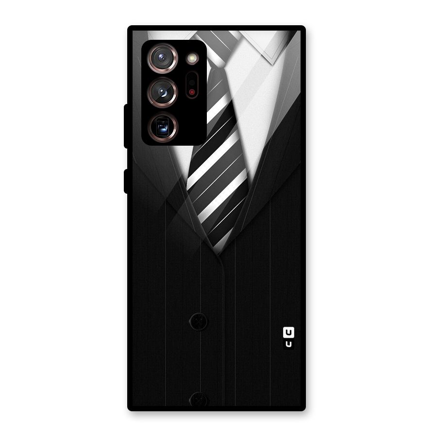 Classic Ready Suit Glass Back Case for Galaxy Note 20 Ultra 5G