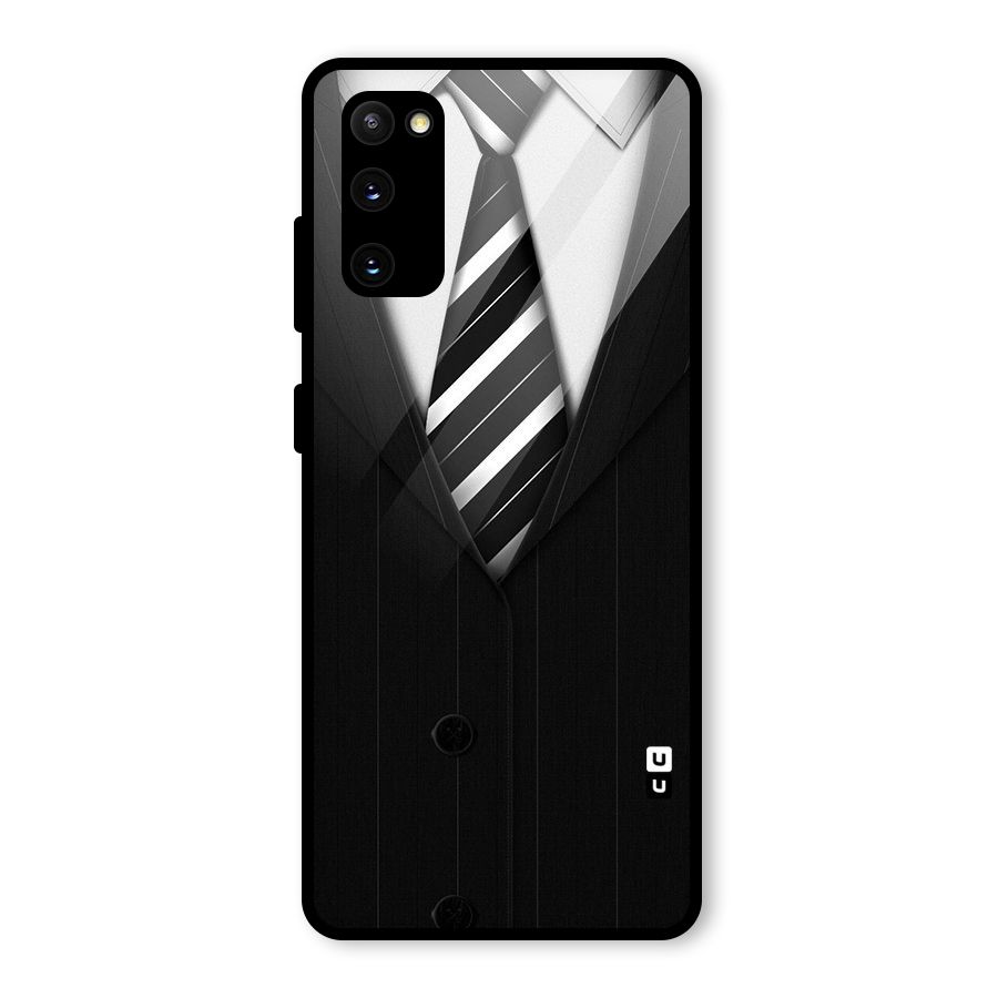 Classic Ready Suit Glass Back Case for Galaxy S20 FE 5G