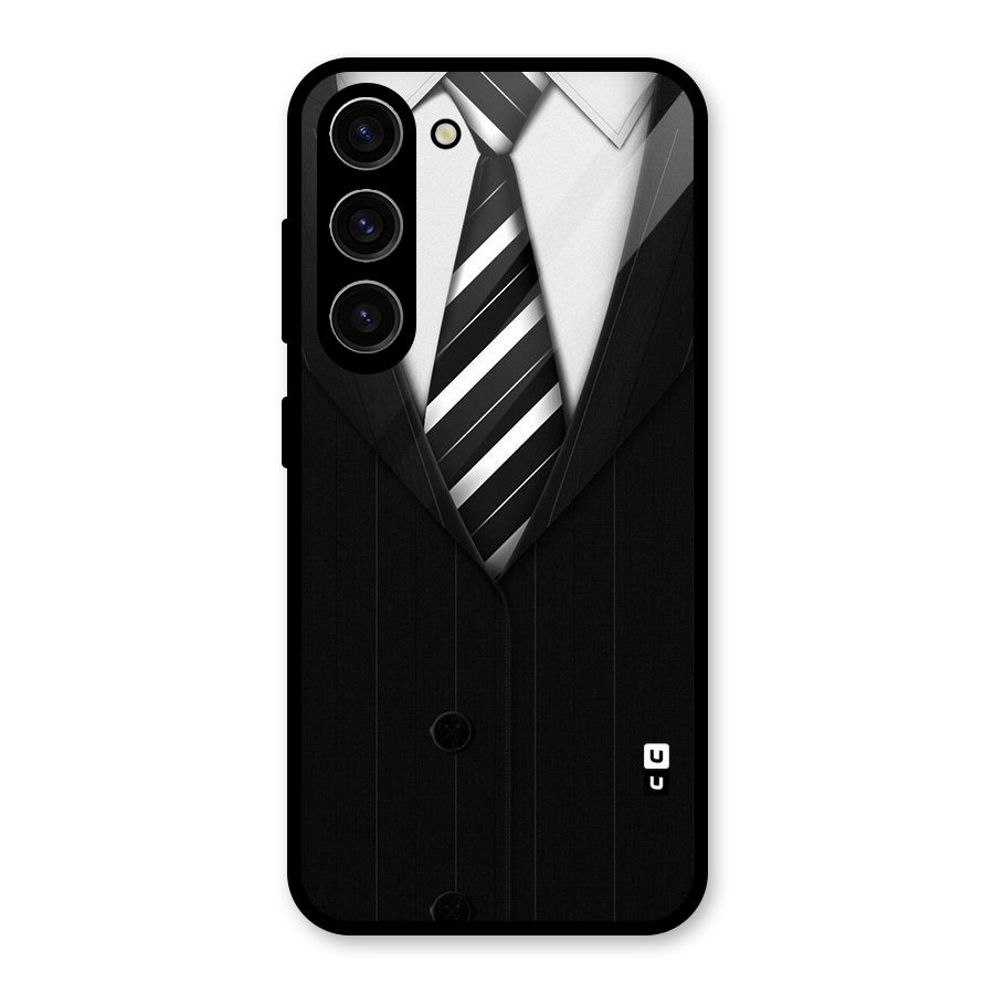 Classic Ready Suit Glass Back Case for Galaxy S23