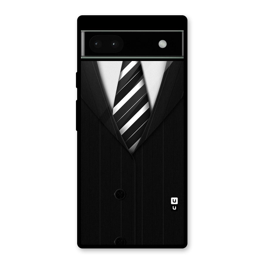 Classic Ready Suit Glass Back Case for Google Pixel 6a