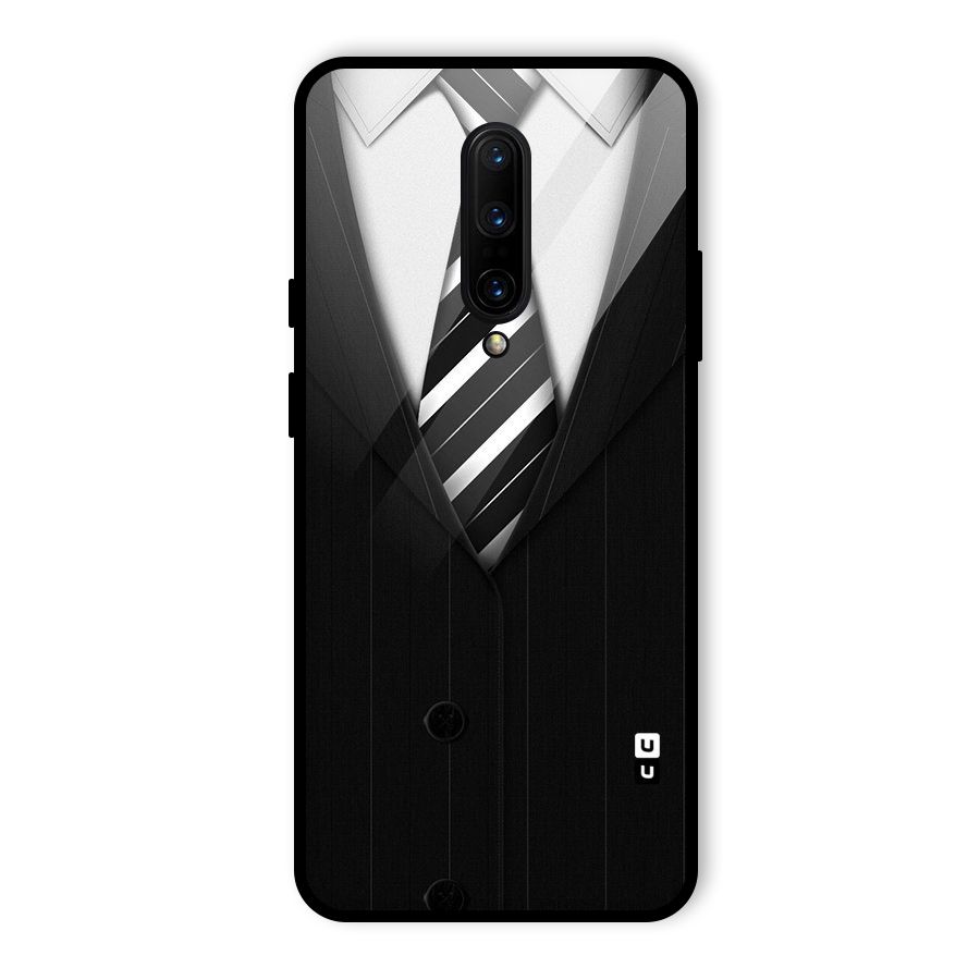 Classic Ready Suit Glass Back Case for OnePlus 7 Pro