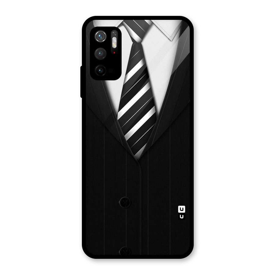Classic Ready Suit Glass Back Case for Poco M3 Pro 5G