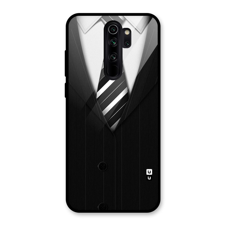 Classic Ready Suit Glass Back Case for Redmi Note 8 Pro